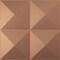 Ekena Millwork 11 7/8in. W x 11 7/8in. H Tirana EnduraWall Decorative 3D Wall Panel Covers 0.98 Sq. Ft. WP12X12TICAC - alternate 1